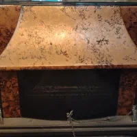 بخاری شومینه ایی تمیز و سالم در حد