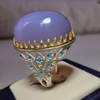 انگشتر های ناب نگین معدنی اصل با رنگ کاملا طبیعی|جواهرات|سیرجان, |دیوار