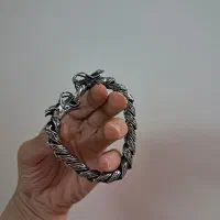 دستبند فانتزی تمام استیل اژدها|بدلیجات|اصفهان, قلعه طبره|دیوار