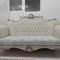 فروش مبل سلطنتی چوب راش بامیزناهارخوری