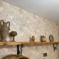 شلف چوبی مینیمال|کتابخانه، شلف، قفسه‌های دیواری|تهران, فردوسی|دیوار