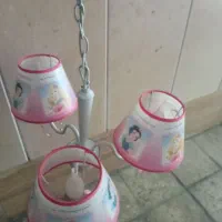 لوستر اتاق کودک وپمپ بنزین بسیار تمیزدرحدنو