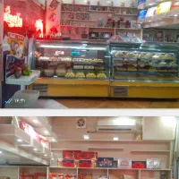 یخچال ویترین  قنادی۳عدد ویترین ساده دوعدد وزیر ت