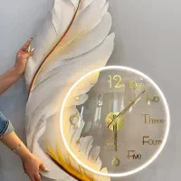 ساعت نئون دار