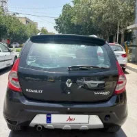 رنو ساندرو ۹۶ اتومات مشکی بیرنگ طرح استپ وی خونگی|خودرو سواری و وانت|مشهد, بهشت|دیوار