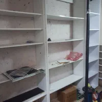 قفسه،آینه مخصوص آرایشگاه،شیشه سکوریت