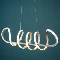 لوستر نئون رینگی اویز و دیوار کوب نئون مدرن