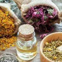 مقداری گیاهان دارویی اهدایی