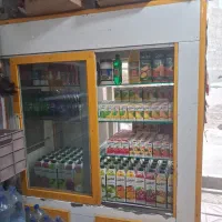 یخچال دو در ویترینی سالم