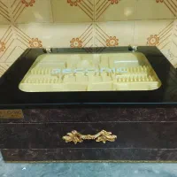 چای ساز استندقاشق چوبی میز تلویزیون|قوری، کتری، قهوه‌ساز دستی|نیشابور, گنبد سبز|دیوار