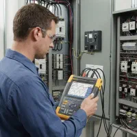 حذف جریمه برق با آنالیز توان و اجرای بانک خازنی