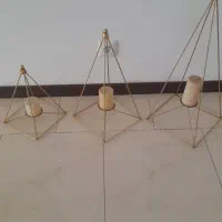 شعمدانی باشمع وساعت درحد نو|ساعت دیواری و تزئینی|تهران, مجیدآباد|دیوار