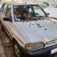 پراید ۱۴۱ سفید مدل ۸۸