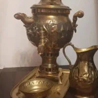 سماور ذغالی مینی برنج