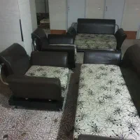 مبل راحتی ۷ نفره|مبلمان خانگی و میز عسلی|بندر انزلی, آخرخط|دیوار