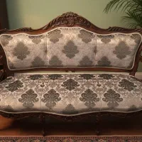 مبلمان استیل کلاسیک با میز ناهار خوری 10 نفره