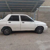 پراید سفید بدون رنگ