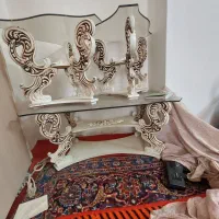 مبل ۷نفره استیل سالم باجلومبلی و دوتاعسلی|مبلمان خانگی و میز عسلی|تهران, آهنگران (سراسیاب دولاب)|دیوار