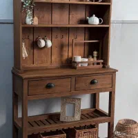 کافی بار چوبی