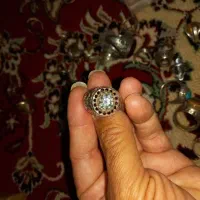 انگشتر های خاص کمیاب نقره اوپال زمرد یاقوت الماس