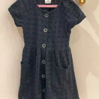 پیراهن بچه گانه گیپور مشکی مارک زارا