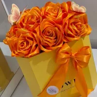 باکس گل نارنجی