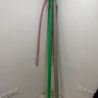 پرده سبز و طوسی