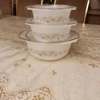 سرویس قابلمه ارکوپال اصل فرانسه ۶ تکه کاملا نو|ظروف پخت‌وپز|اصفهان, جلفا|دیوار