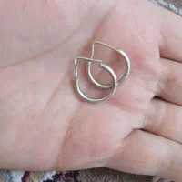گوشواره انگشتر النگوی نقره شماره 2فقط فروش