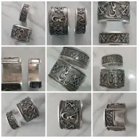 دستبند خلخال نقره