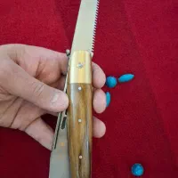 چاقو دو خال بزرگ تاشو|کلکسیون اشیاء عتیقه|اراک, |دیوار