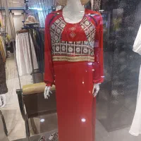 پیراهن ساحلی نخی