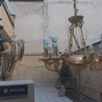 ۴عدد لوستر و ۲ عدد مهتابی تکی