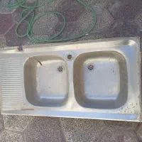 سینک دوقلو و گچ