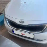 ماشین کیا اوپتیما سفید|خودرو سواری و وانت|یزد, |دیوار