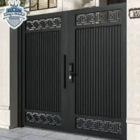 ساخت انواع درب حیاط مدرن وکلاسیگ گل دار وساده