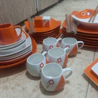 سرویس چینی شیک|ظروف سرو و پذیرایی|مشهد, پنجتن|دیوار