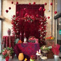 تم یلدایی دکور یلدا دیزاین یلدا