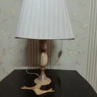 اباژور رومیزی پایه چوبی|چراغ خواب و آباژور|مشهد, رستگار|دیوار