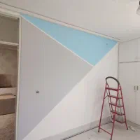 رنگاری و کاغذ دیواری  ساختمان