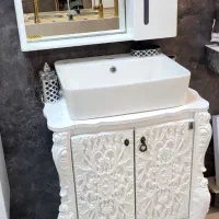 سنگ روشویی پایه داروکابینتی