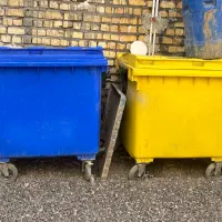 ۳عدد سطل زباله ۱۱۰۰ لیتری