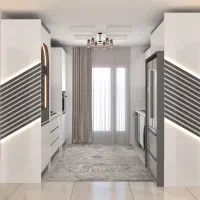 برشکار حرفه ای کابینت در کارگاه کابینت سازی