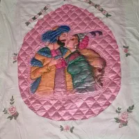 لحاف سنتی و تشک تمیز و سالم با ملحفه زیر قیمت|رختخواب، بالش، پتو|قزوین, |دیوار