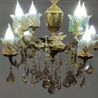 لوستر برنز چهارشاخه