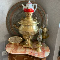 سماور زغالی قدیمی ۶ لیتری