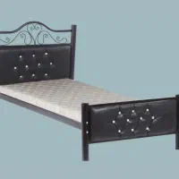 تخت تک نفره باتشک نو نو فلزوام دی اف