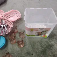 ظروف مسافرتی نو|ظروف نگهدارنده، پلاستیکی، یک‌بارمصرف|کرمانشاه, |دیوار