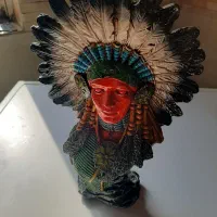 تندیس بانوی سرخپوست|مجسمه، تندیس، ماکت|رشت, منظریه|دیوار