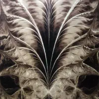 فرش طرح برگ ۶ متری